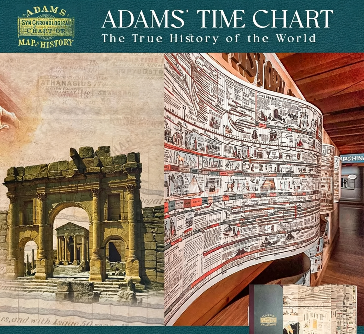 Adams Timeline Historical Geography Books