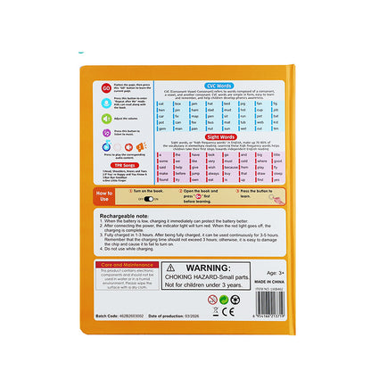 Rechargeable English audiobooks graded reading audiobooks children's gifts educational toys