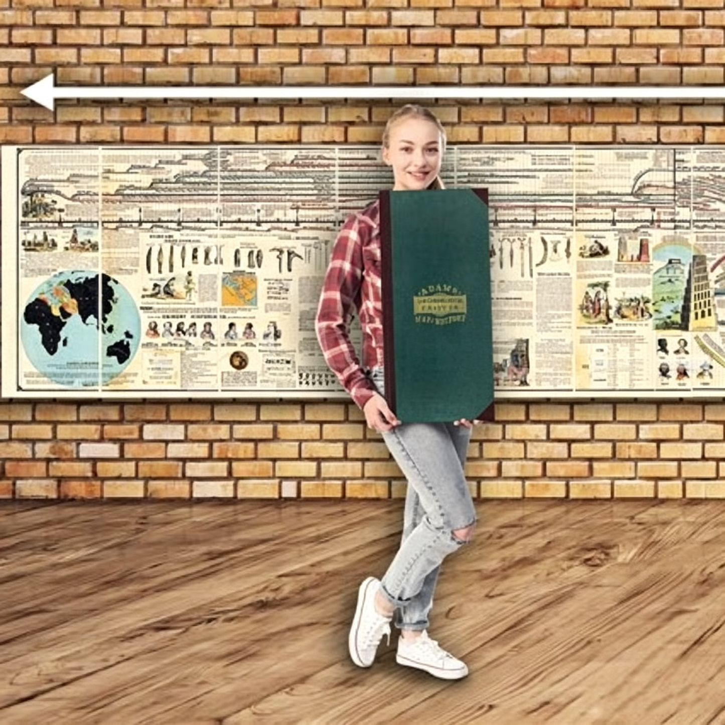Adams Timeline Historical Geography Books