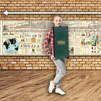 Adams Timeline Historical Geography Books
