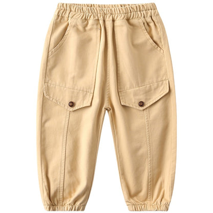 Boys' solid color pants
