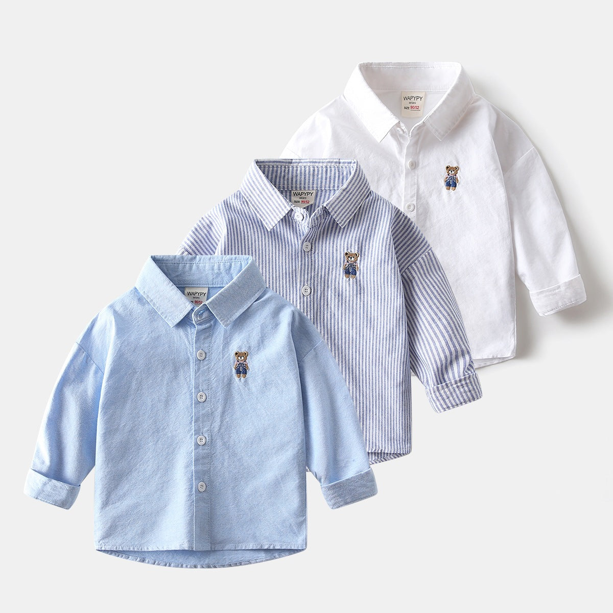 Boys' long sleeved shirt