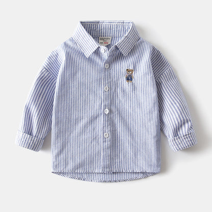 Boys' long sleeved shirt