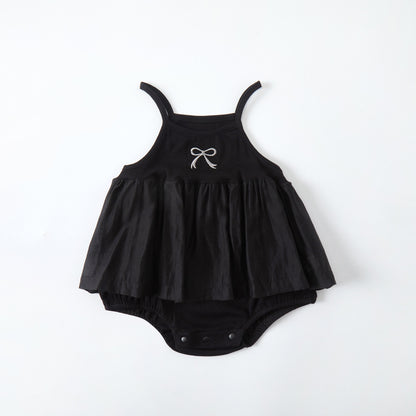 Outfit Lightweight Outerwear and Sleeveless Bodysuit Dress Two-Piece Set