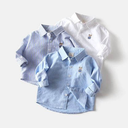 Boys' long sleeved shirt