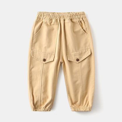 Boys' solid color pants