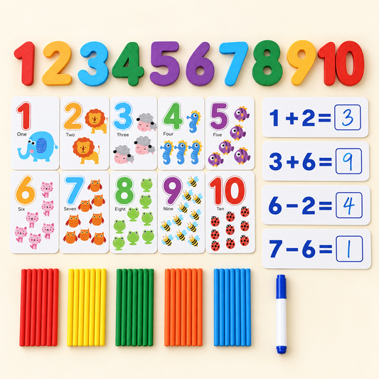 Montessori Math Learning Kit for Kids