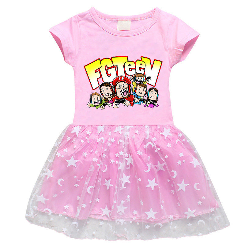 3D printed cotton dress for girls