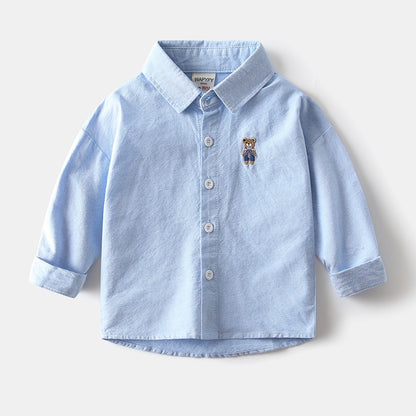 Boys' long sleeved shirt