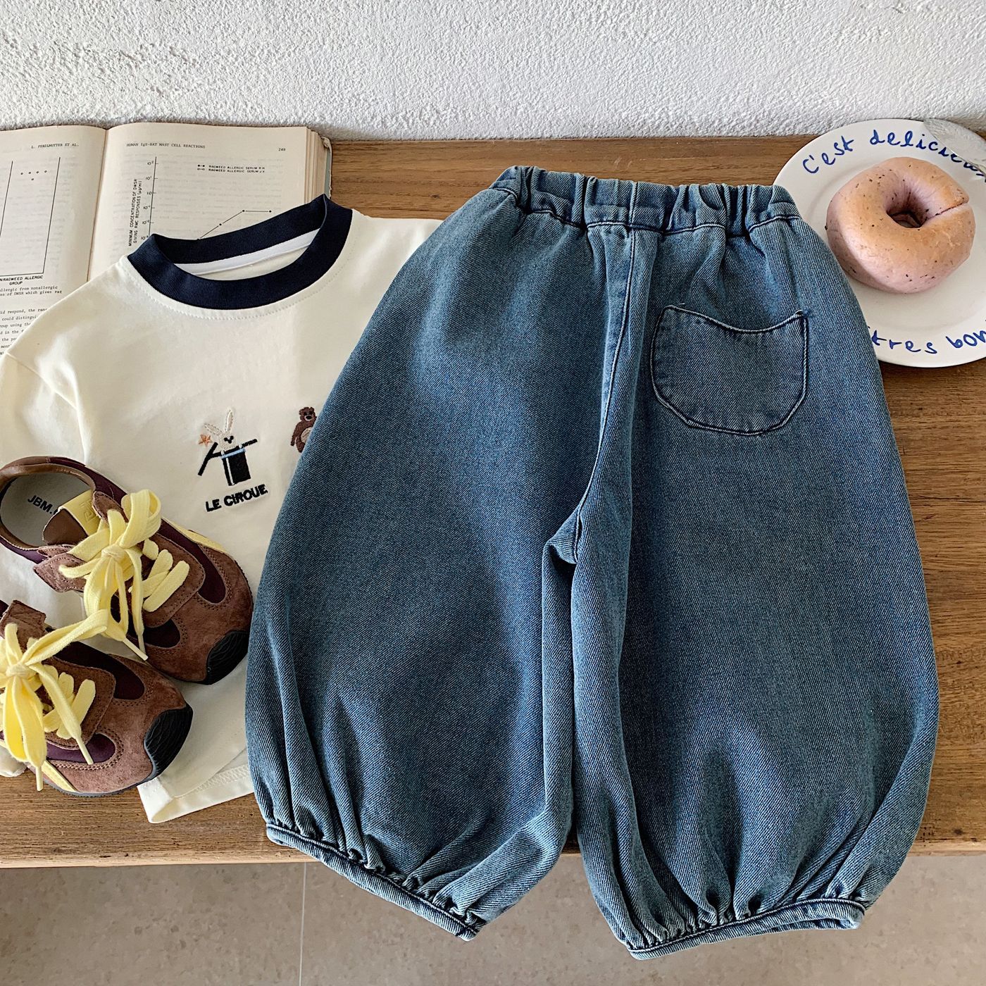 Children's loose casual lantern pants